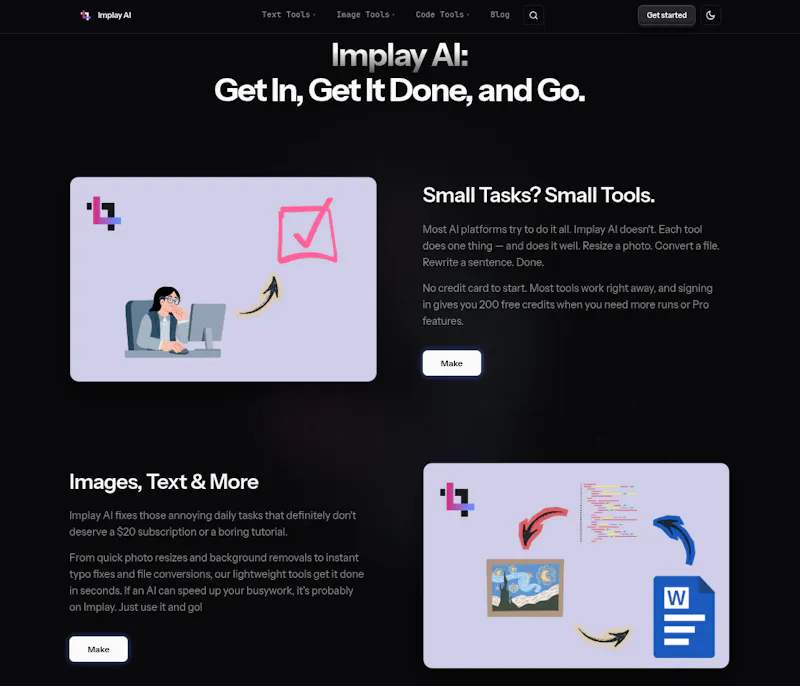 Implay AI screenshot 2