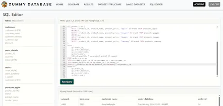 DUMMY DATABASE gallery image