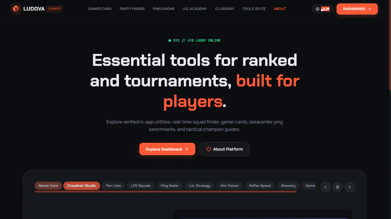 Ludova Esports Platform gallery image