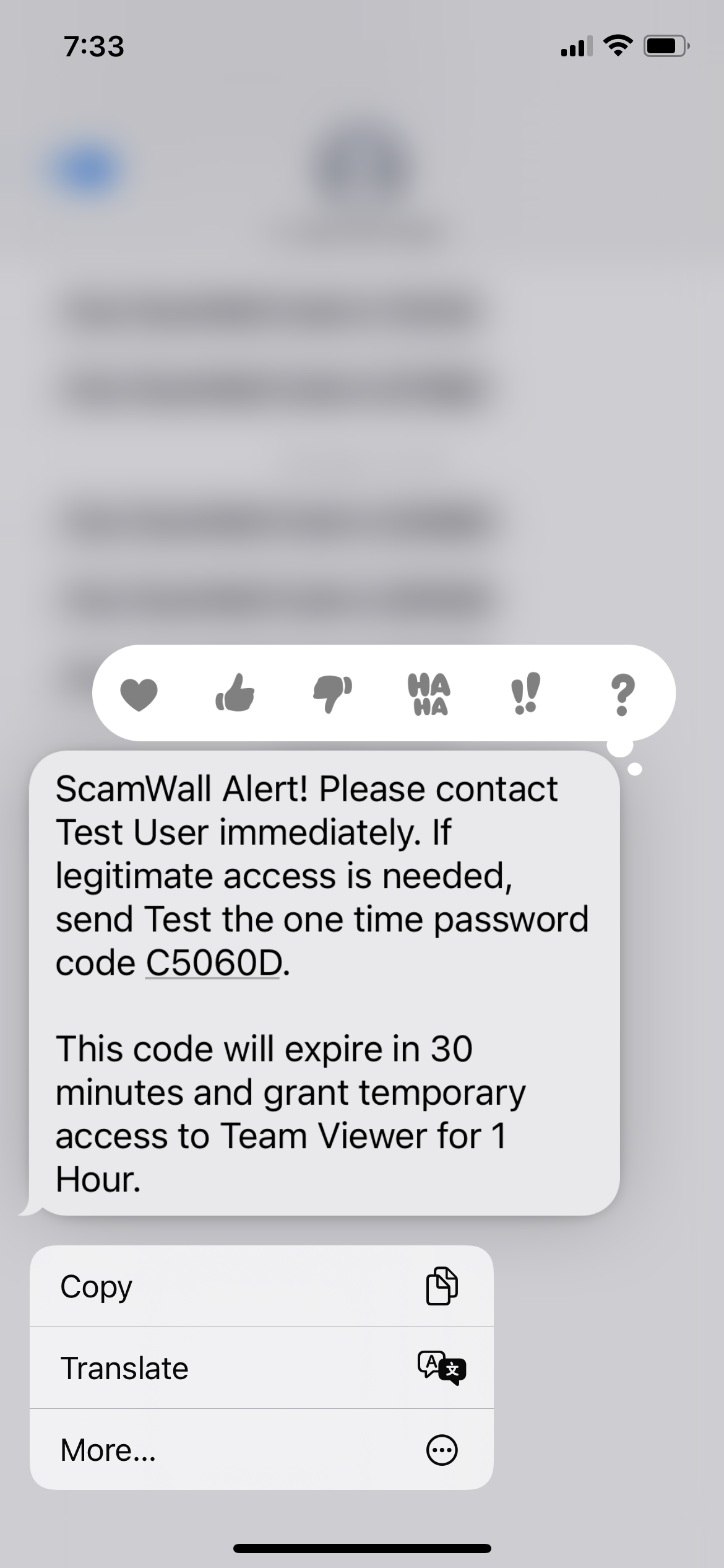وسائط Scamwall - حمايتك أنت وأحبائك من المحتالين عبر الإنترنت. 5