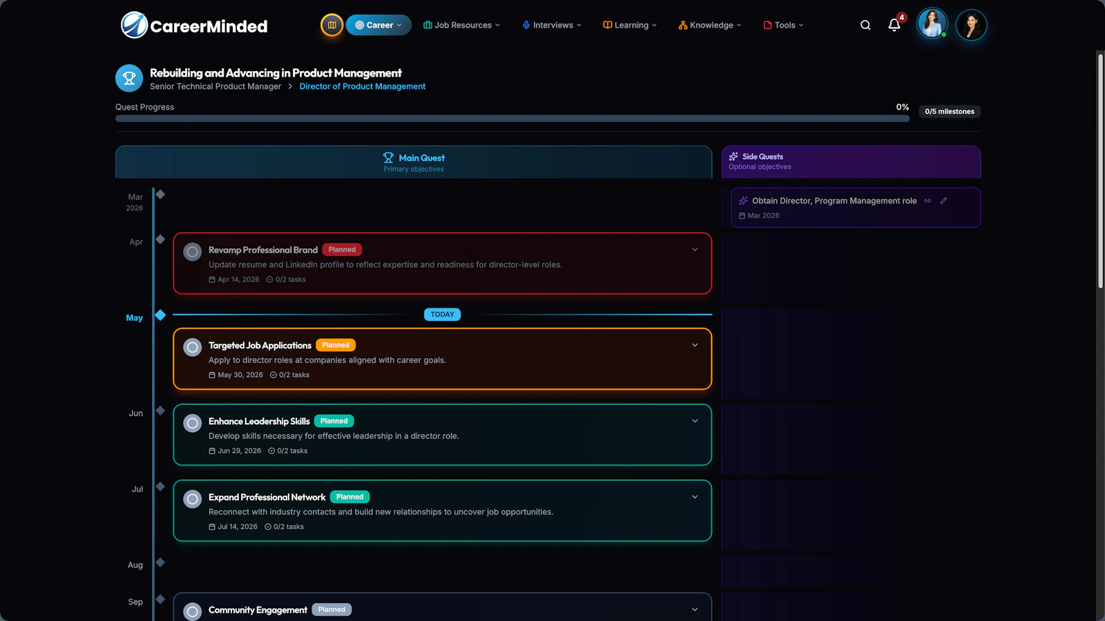 CareerMinded AI screenshot 2
