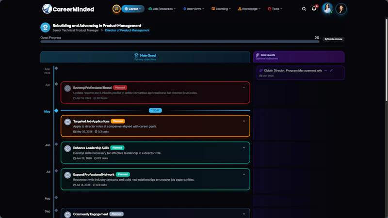 CareerMinded AI screenshot 2