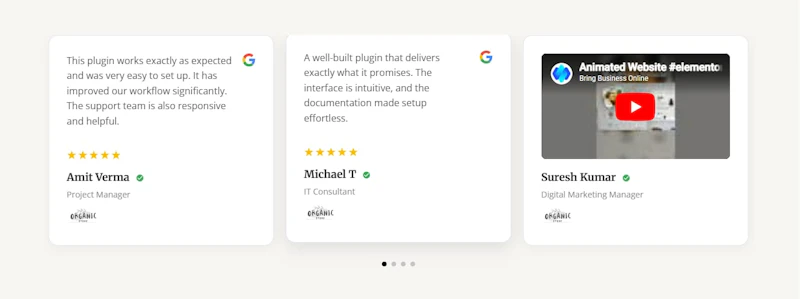 Webdevez Testimonials Slider (Elementor) screenshot 4