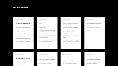 Mental Notes on Being Productive eBook gallery image