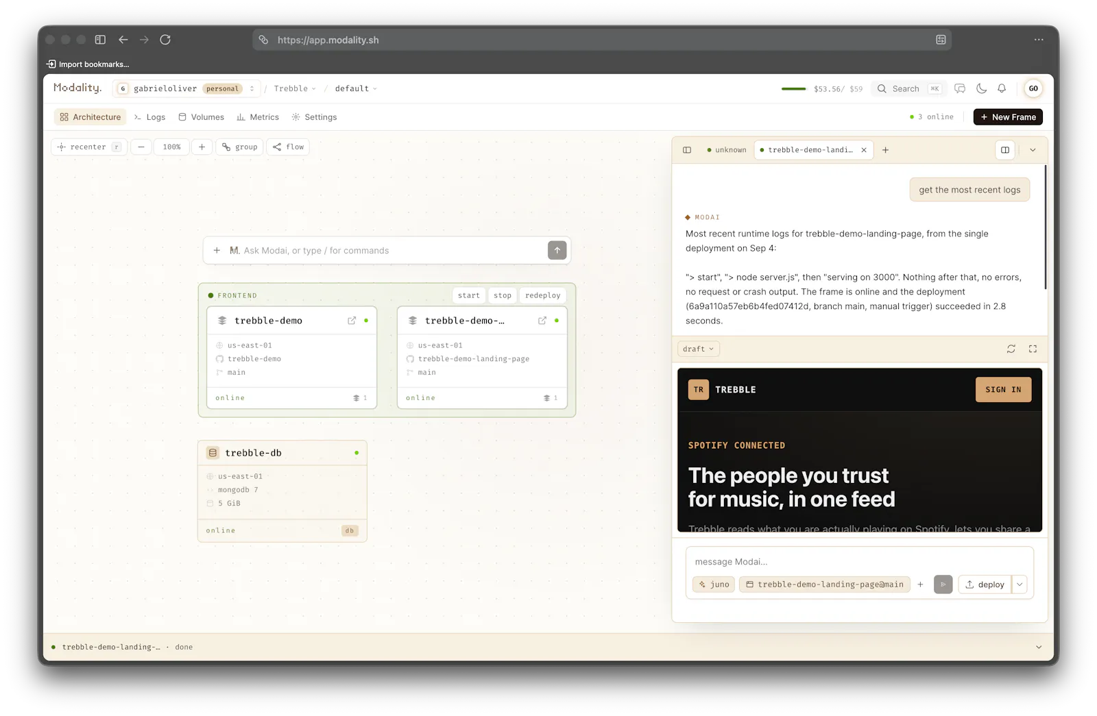 Modality.sh screenshot 3