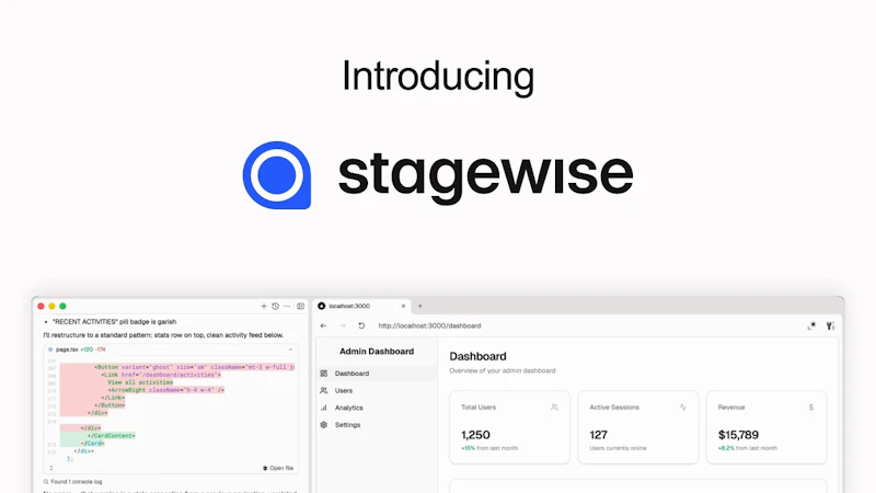 stagewise screenshot 1 (video preview)