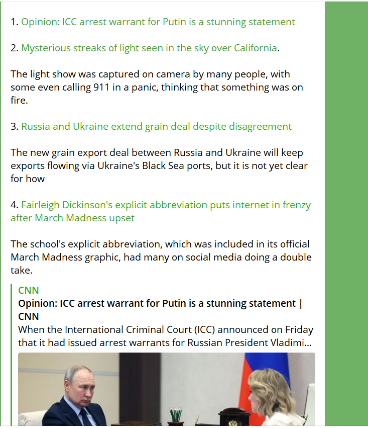 Dido - CHATGPT 4.0 New Powered News Summary Summary Telegram Bot media 1