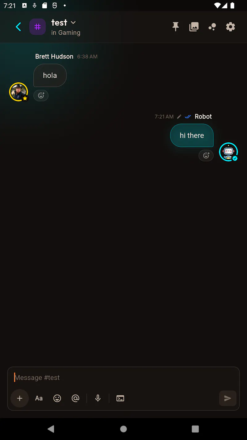 Spaces ChatApp screenshot 3