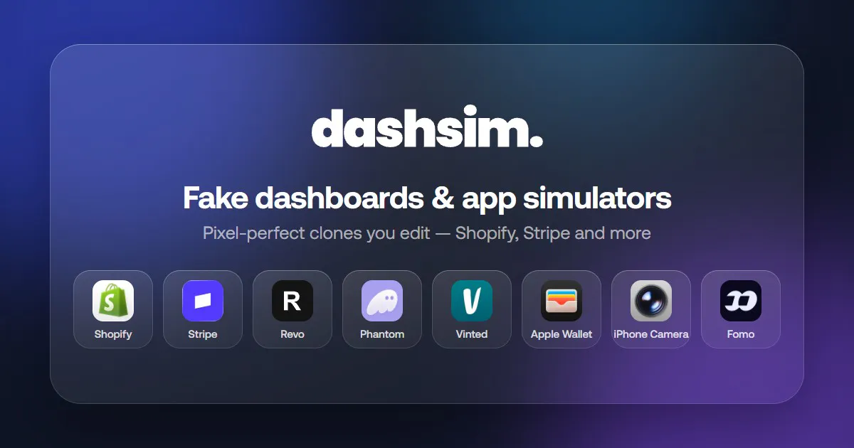 DashSim gallery image