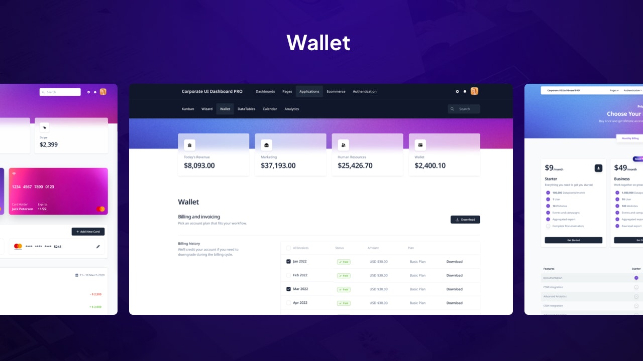 Corporate UI Dashboard Pro media 4
