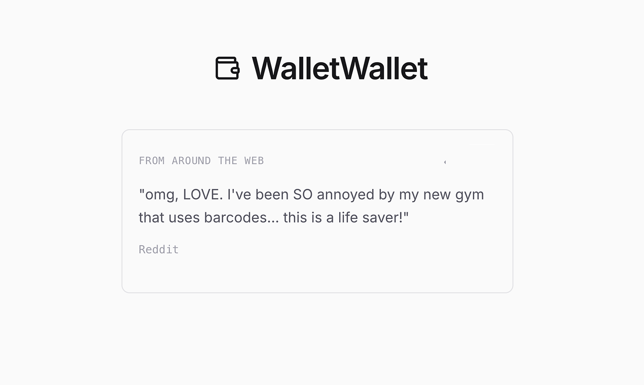 WalletWallet - Screenshot 5 showing product features and functionality