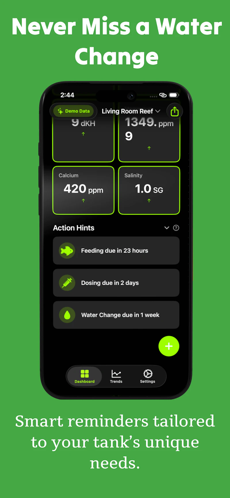 TankSync: Aquarium Log & Care screenshot 1