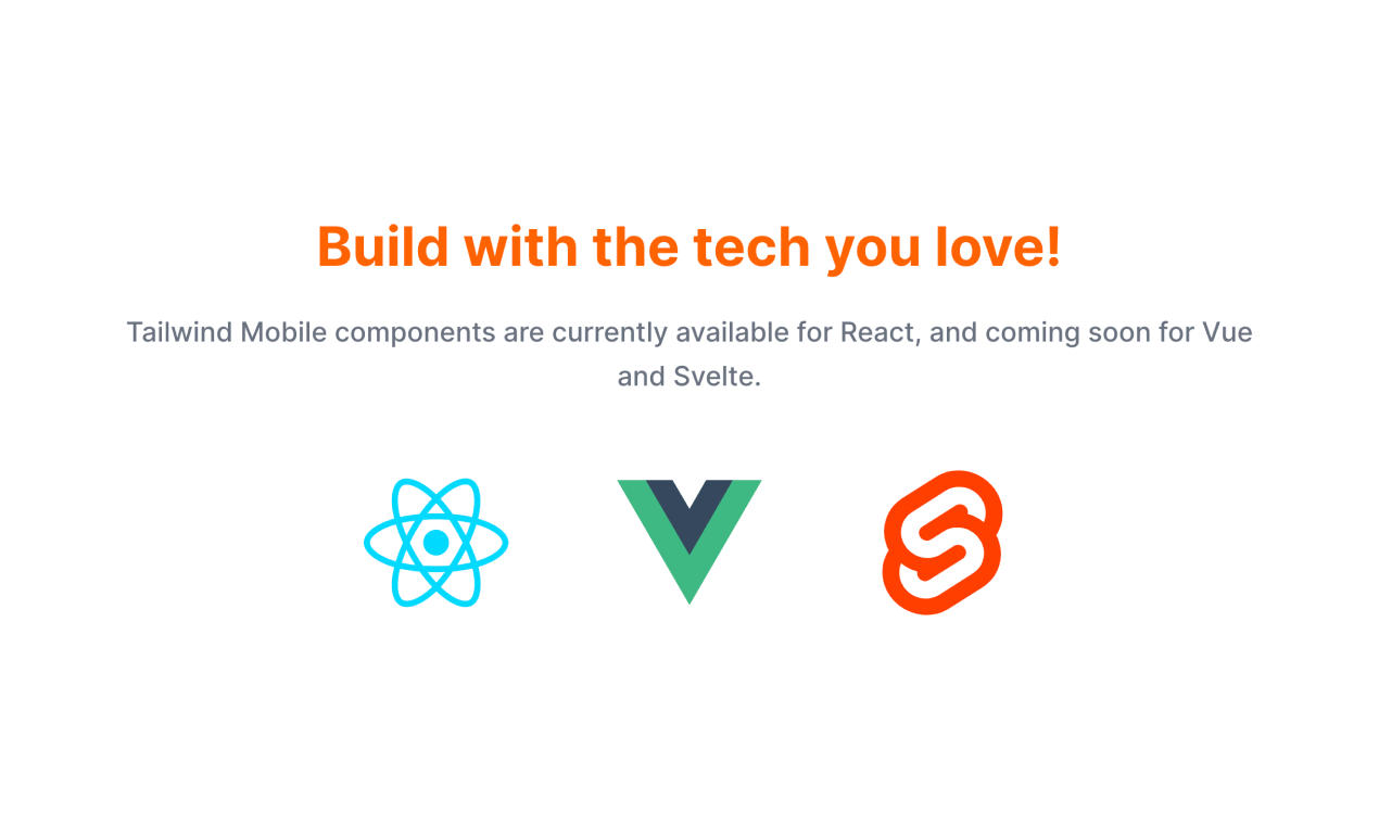 Tailwind Mobile gallery image