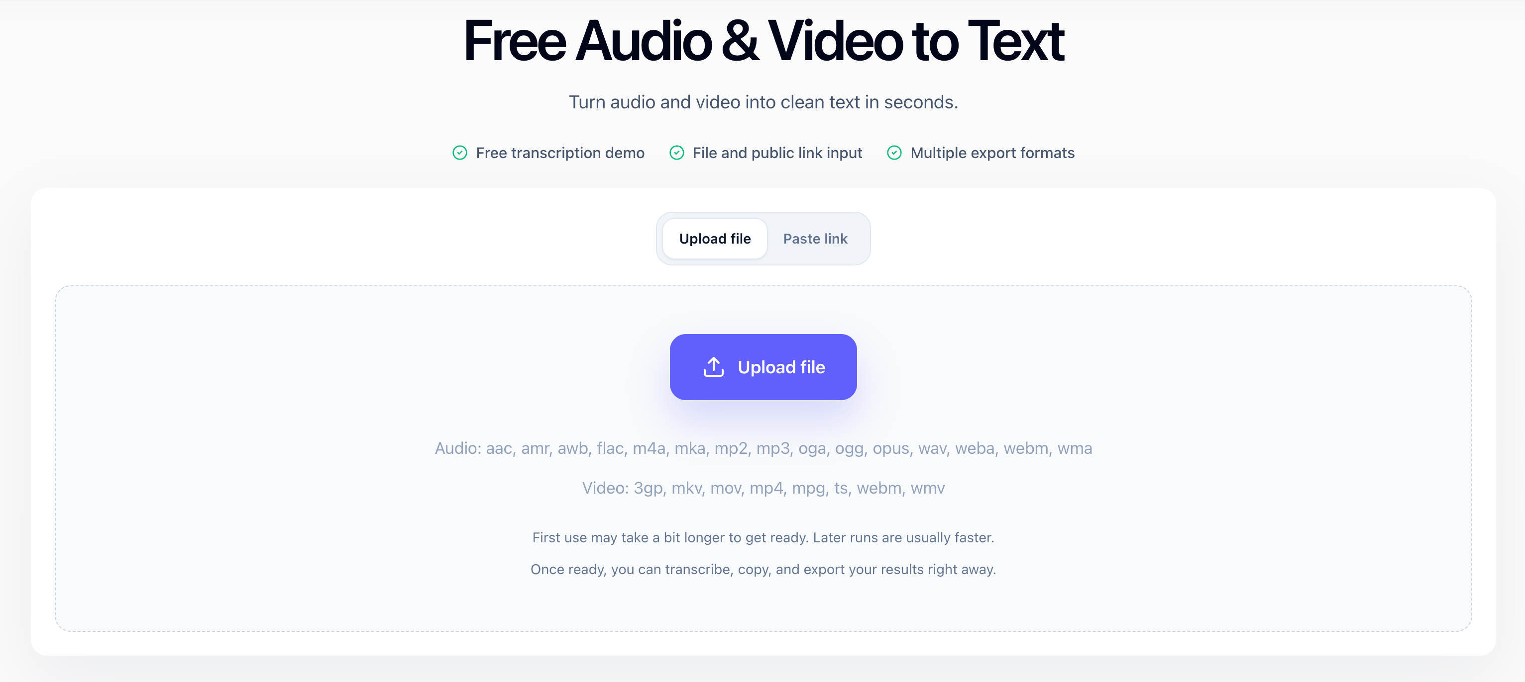 Free Audio Transcribe gallery image