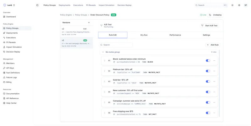 LexQ screenshot 2