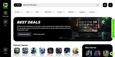 Mídia 2 de PlayHub - Gold mais seguro, contas, itens e impulsionamentos Marketplace para jogadores