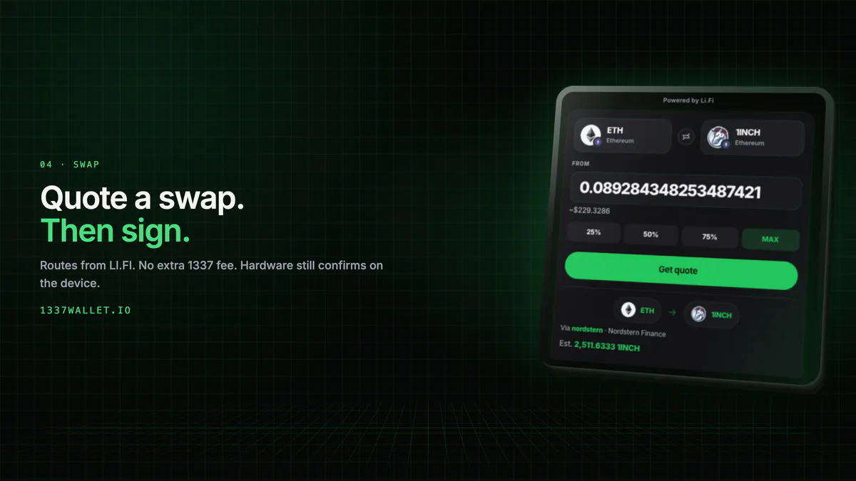 1337 Wallet gallery image