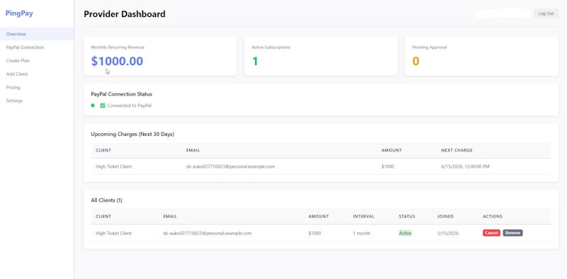 PingPay screenshot 3