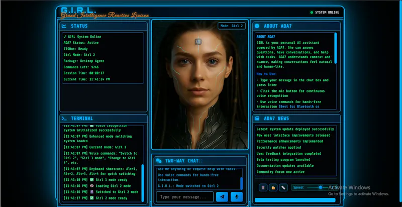 The G.I.R.L. System screenshot 2
