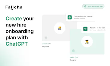 Fallcha AI Onboarding Plans gallery image