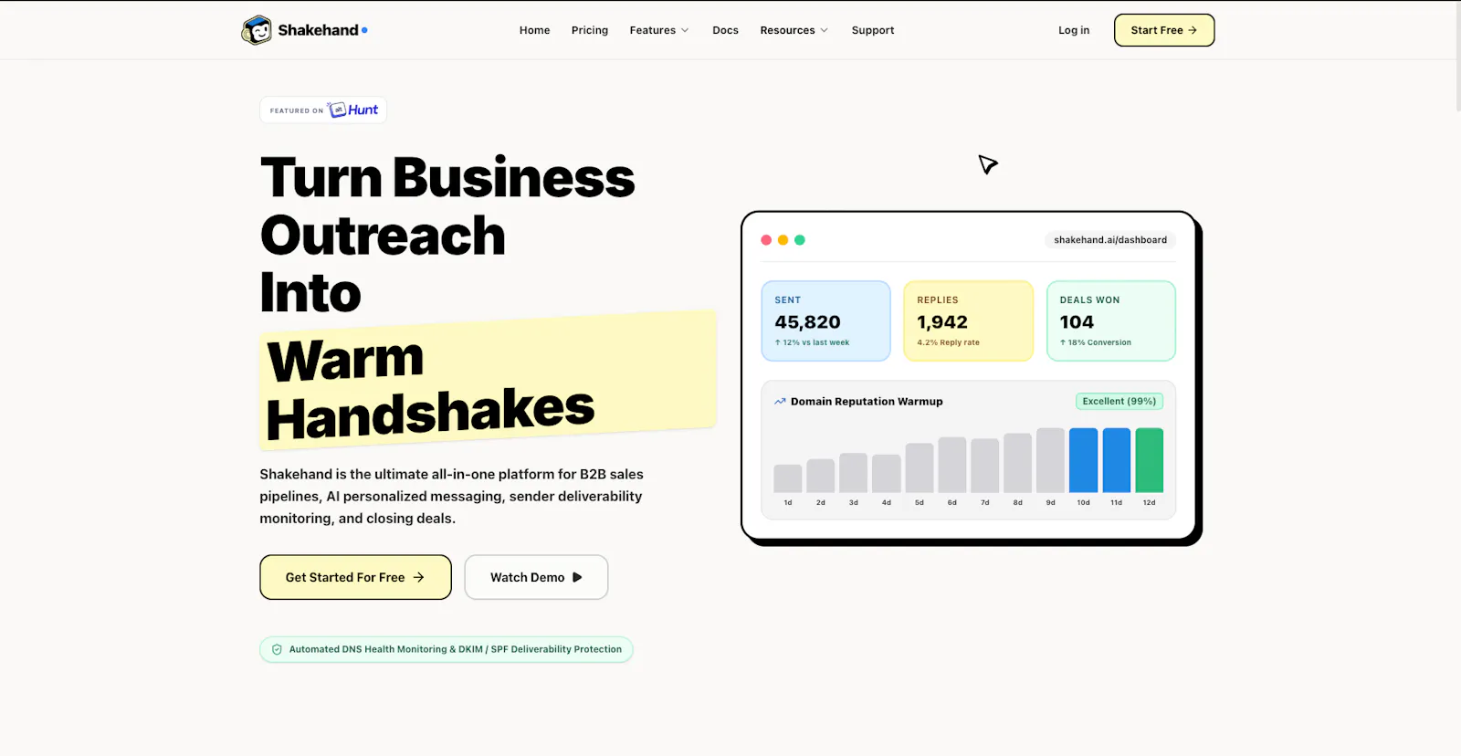 Shakehand screenshot 2