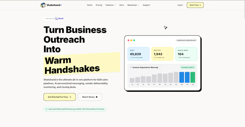 Shakehand screenshot 2