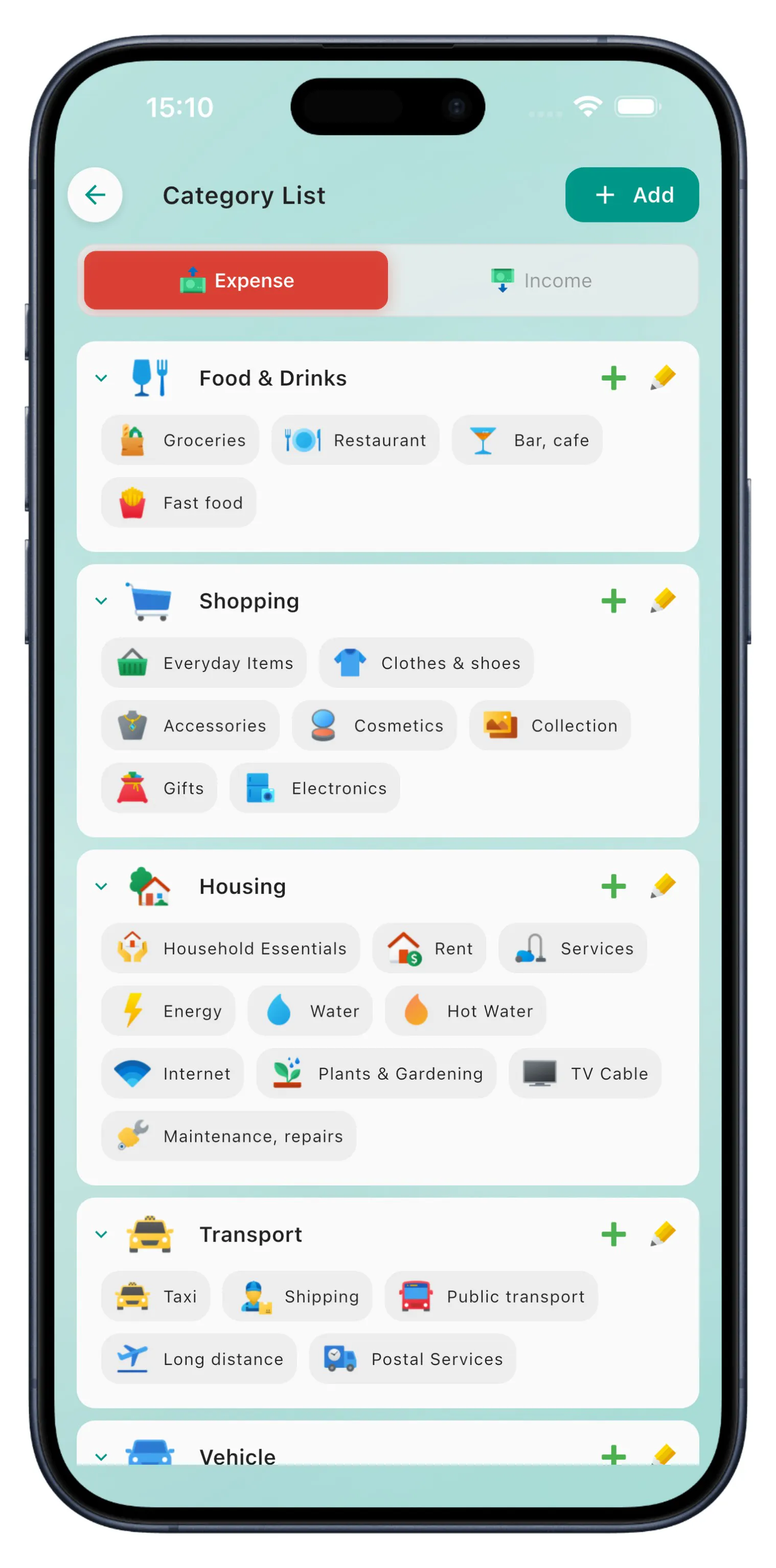 Wallet Sum screenshot 2