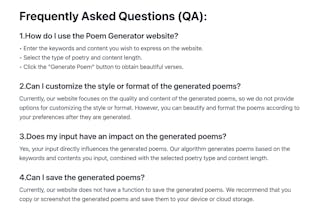 PoemGenerator gallery image