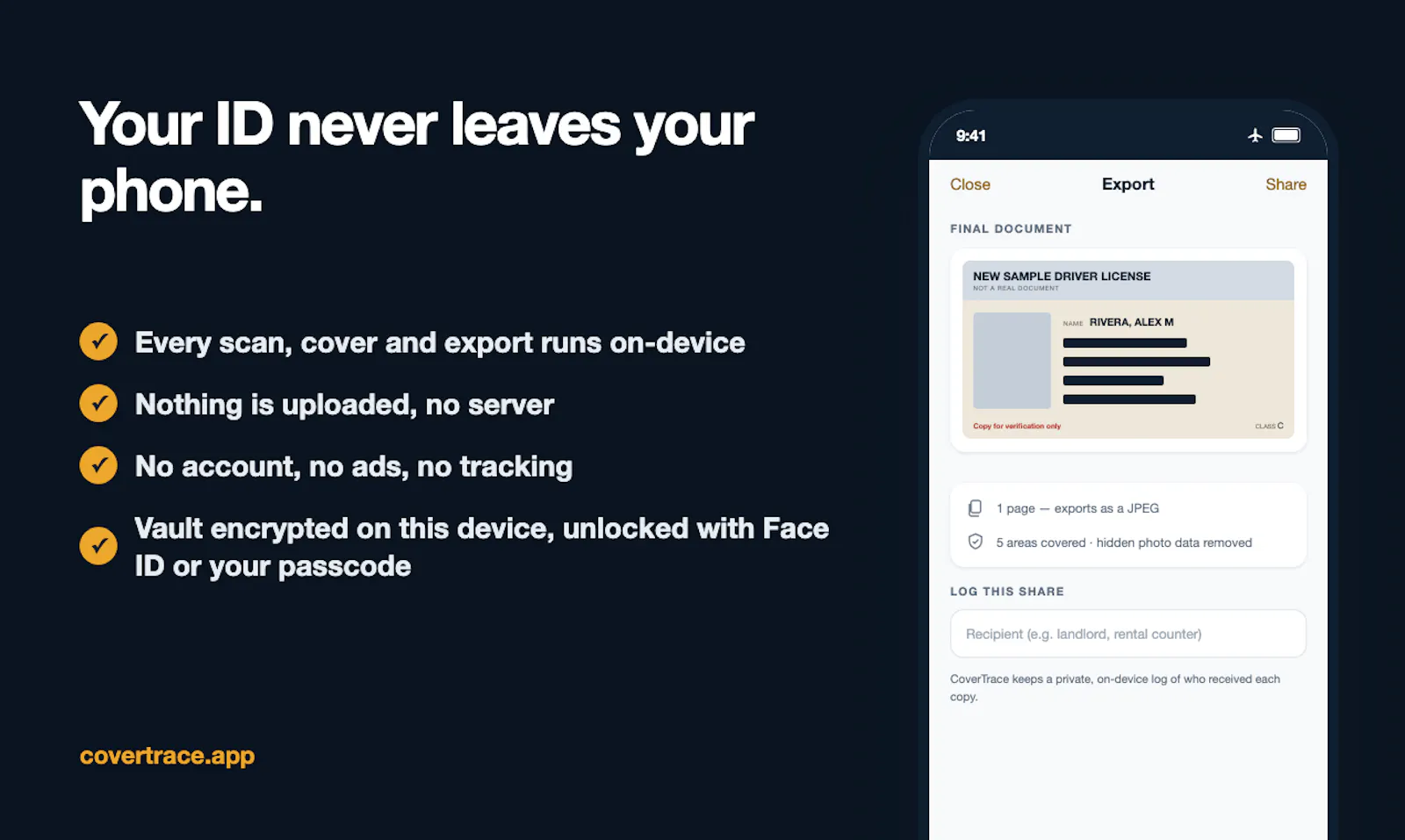 CoverTrace screenshot 4