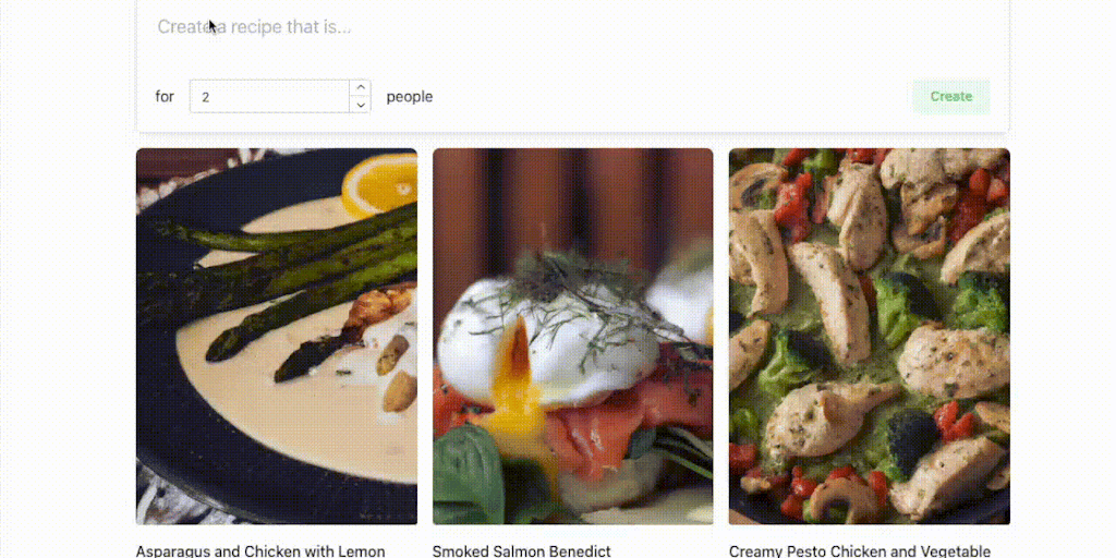 MealsAI - Create and share amazing recipes with AI | Product Hunt