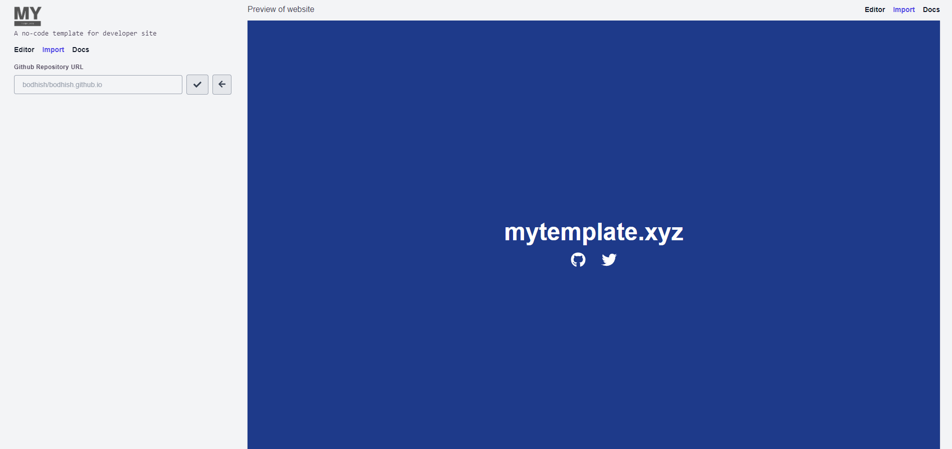 MyTemplate gallery image