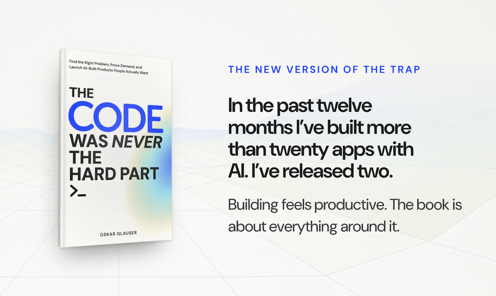 Book: The Code Was Never The Hard Part. screenshot 4