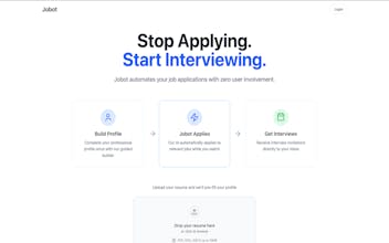 JoBot - Job Autofill & Tracker gallery image