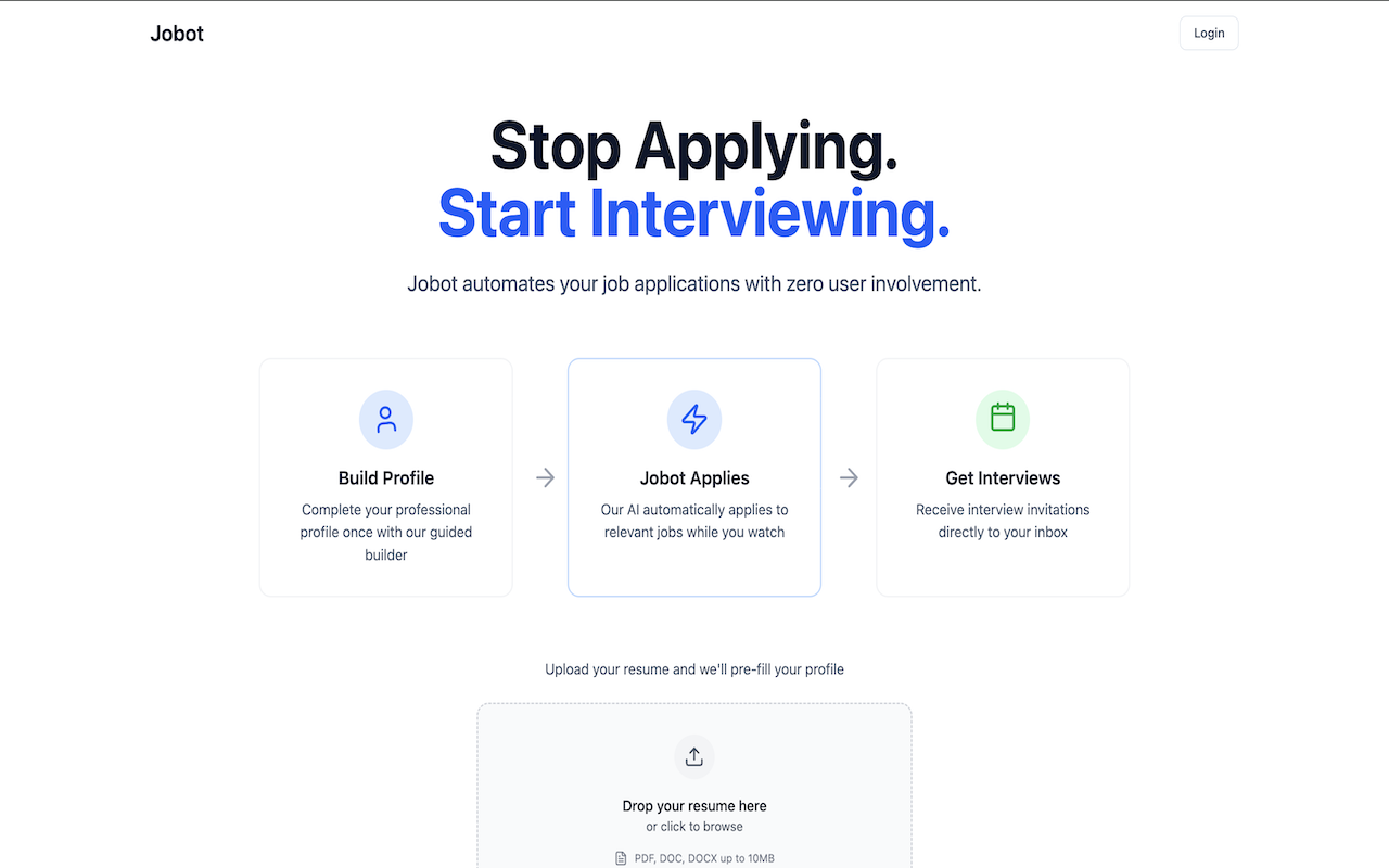 JoBot - Job Autofill & Tracker