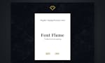 Font Flame image