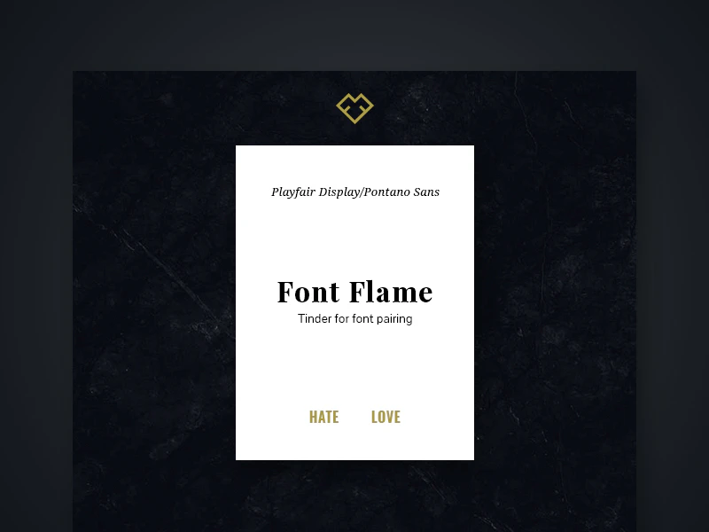Font Flame Image