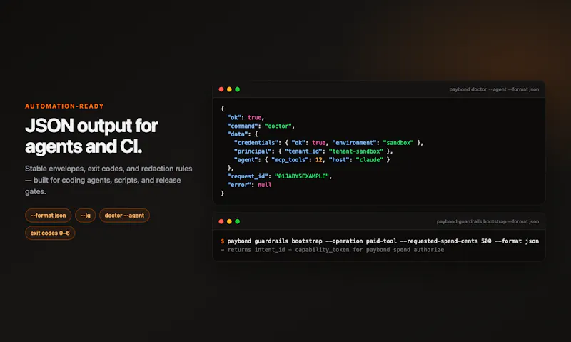 Paybond CLI screenshot 3