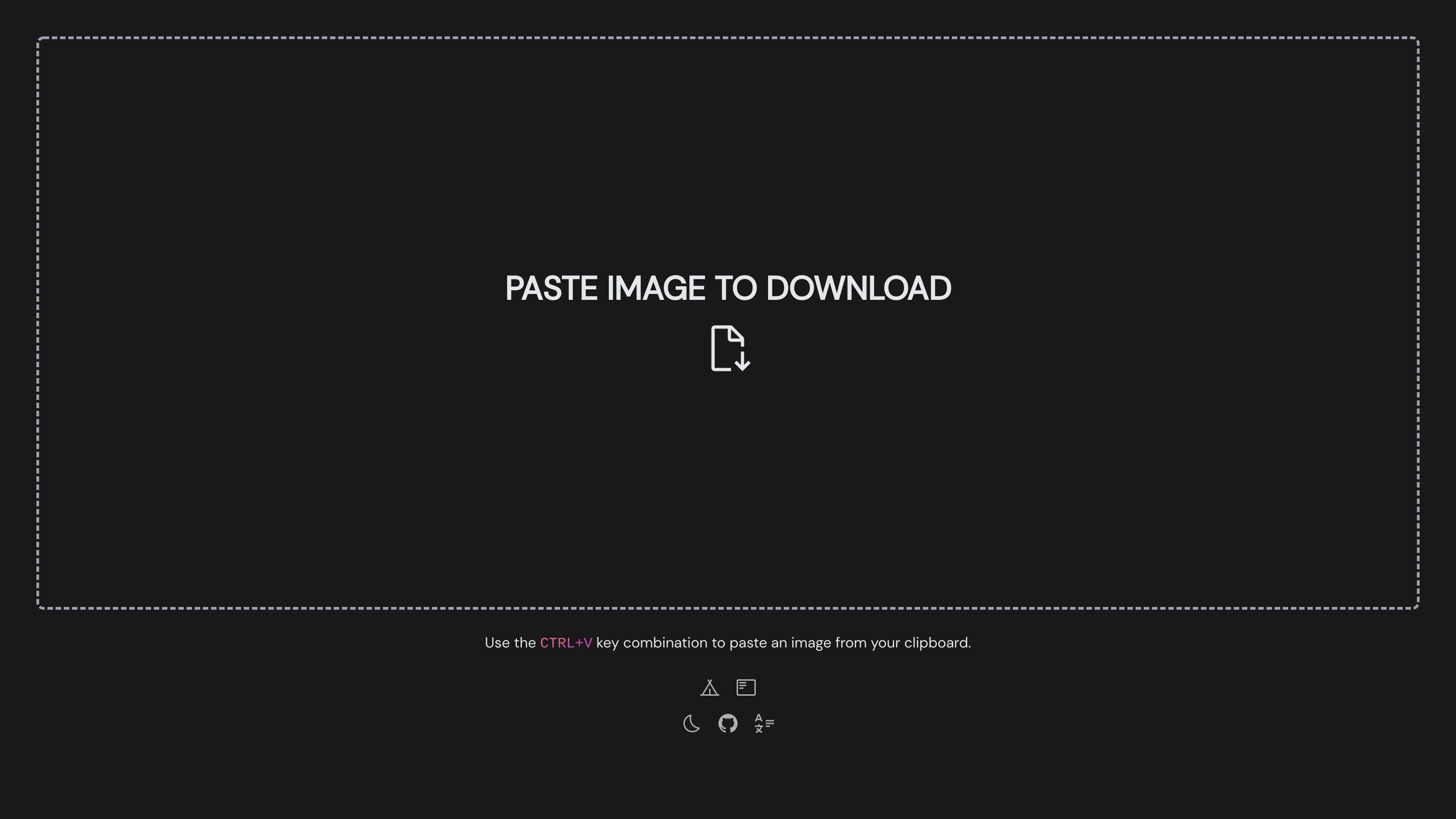 Paste Image to Download media 1