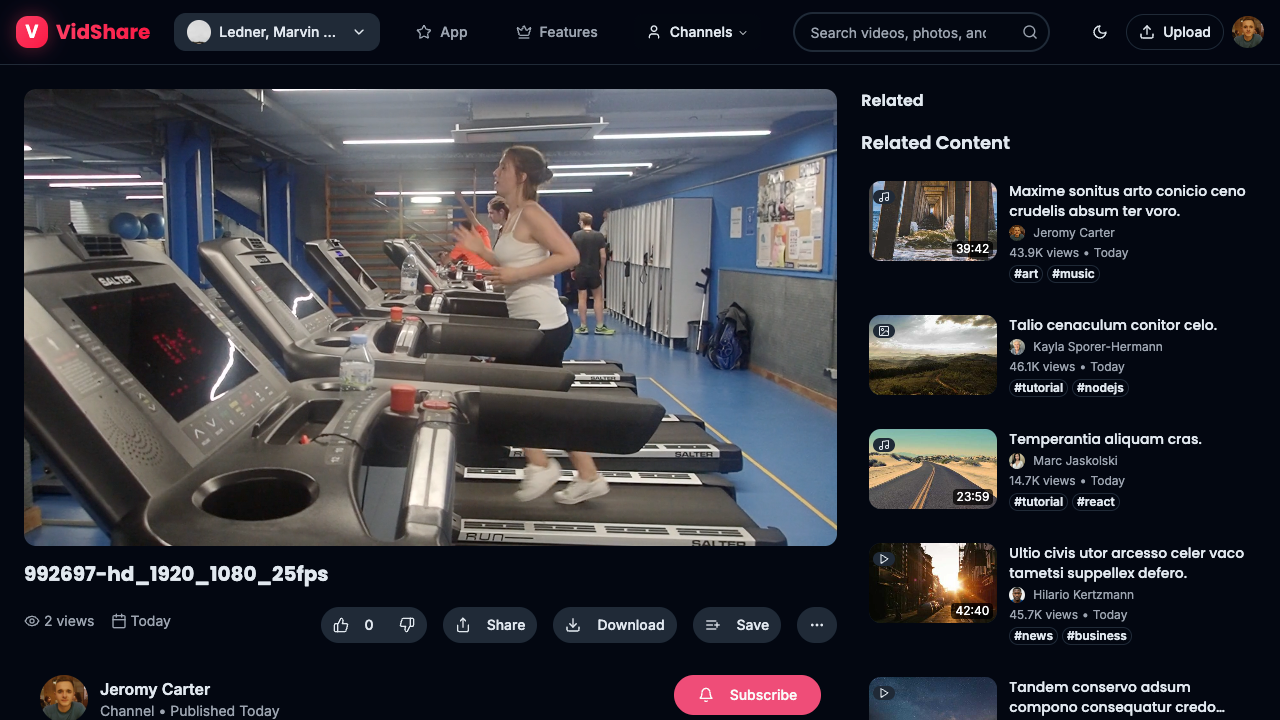 Vidshare Ultimate Media Sharing Platform media 25
