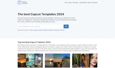 Discover Trend Capcut Template gallery image