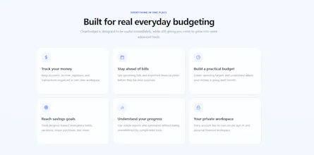 clearbudget gallery image