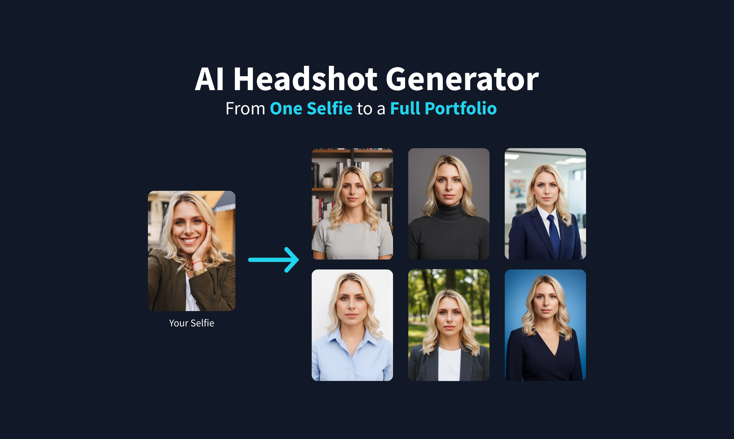 Free AI Headshot Generator gallery image