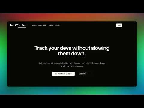 TrackYourDev gallery image