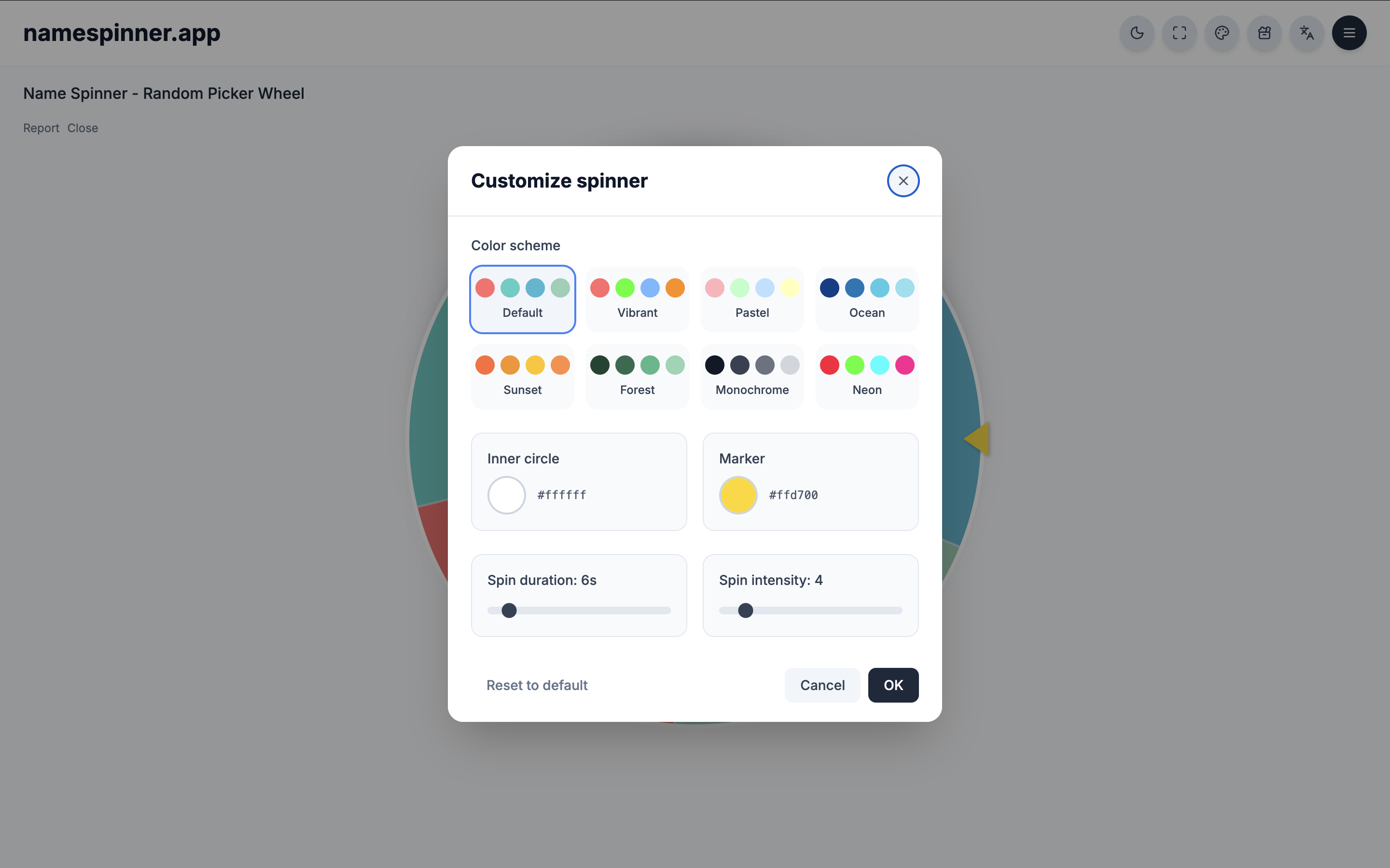 Online Name Spinner / Random Name Picker gallery image
