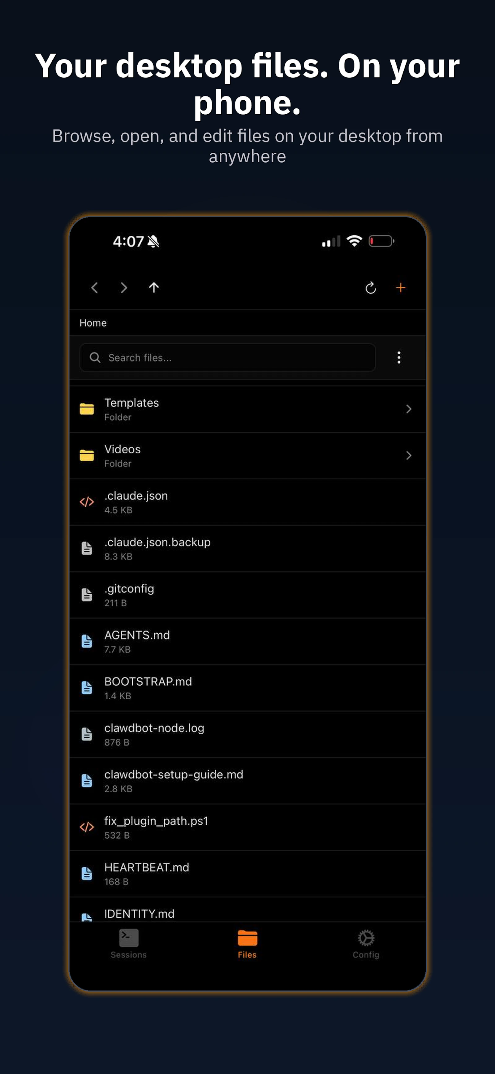 MobileCLI screenshot 7