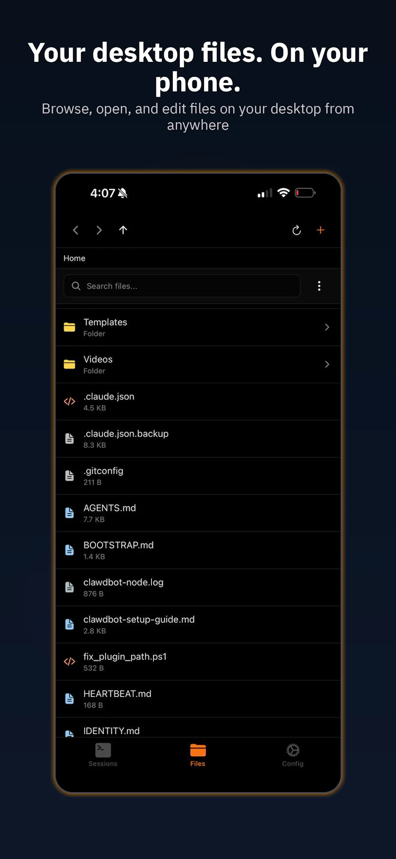 MobileCLI screenshot 7