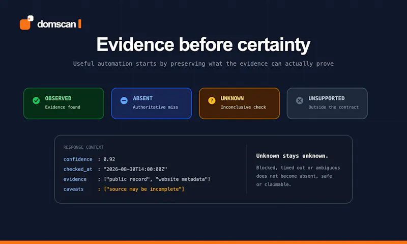 DomScan screenshot 4