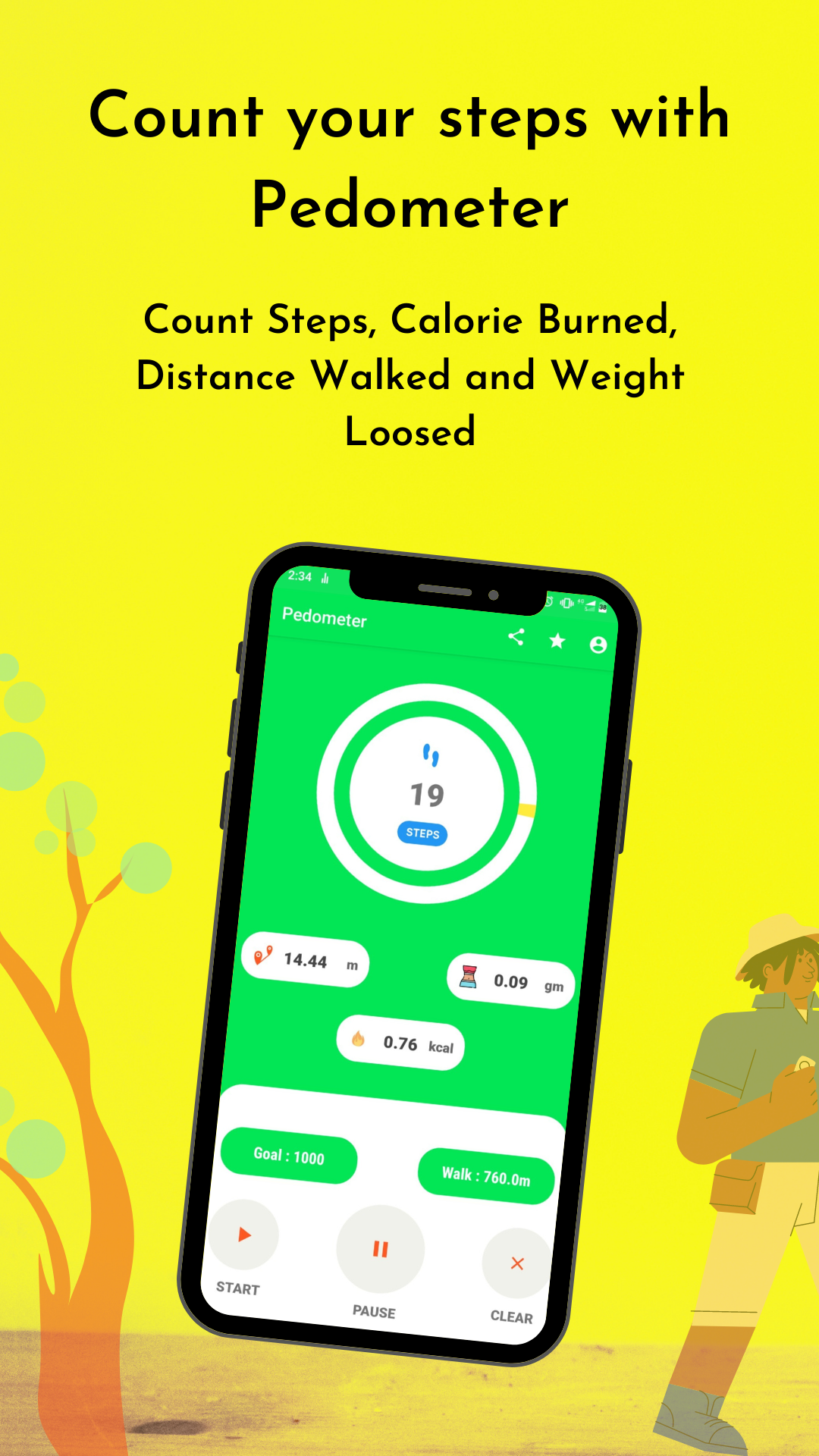 HealthyFied - Weight loss and Pedometer gallery image