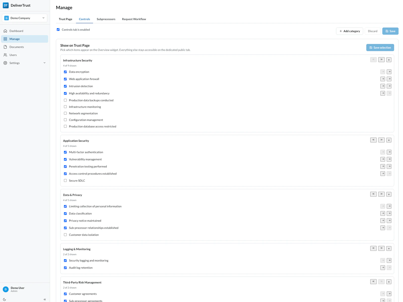 DeliverTrust screenshot 2