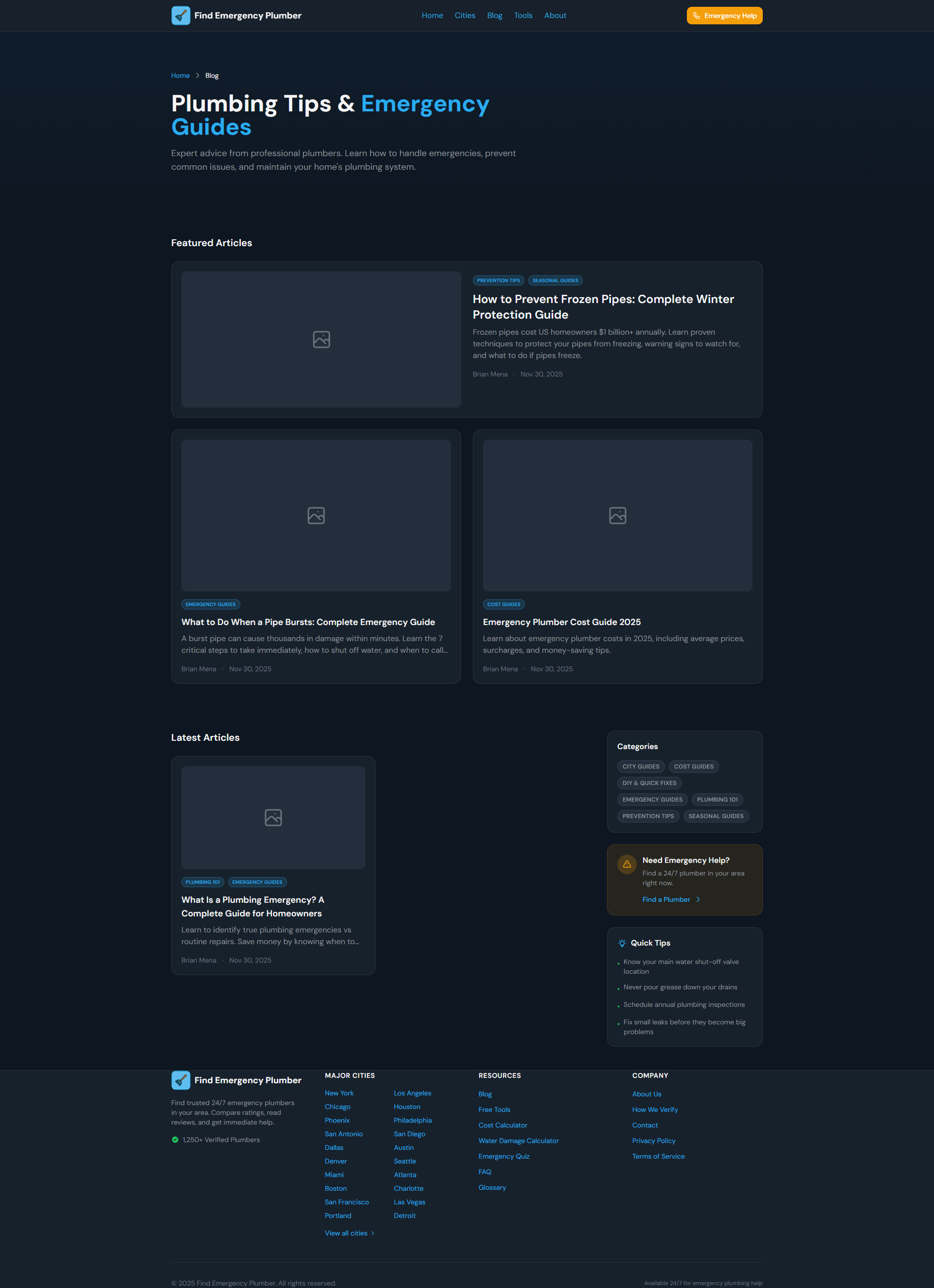 Find Emergency Plumber gallery image